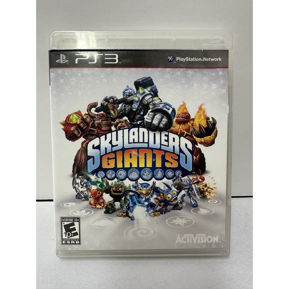 Skylanders Giants (Sony PlayStation 3, 2012, PS3) Authentic, Tested/works